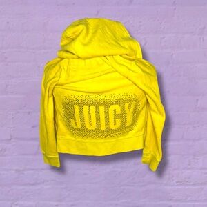 Juicy Couture kids Yellow Hoodie